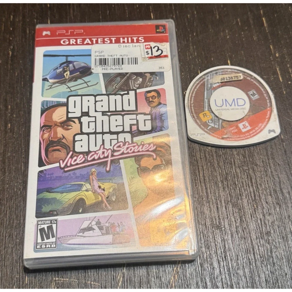 Grand Theft Auto GTA Vice City & Liberty City Stories - PlayStation Portable PSP